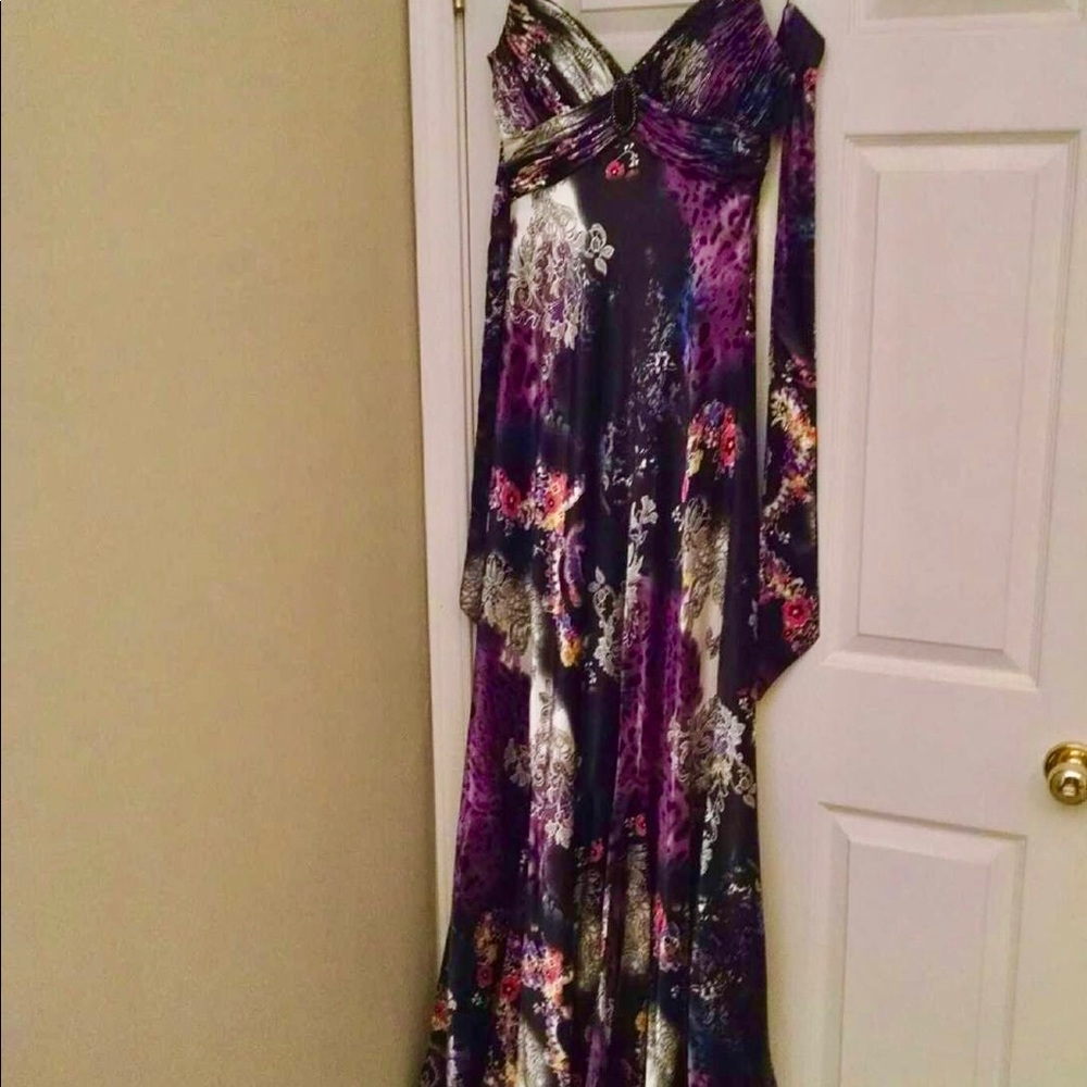 Morrell Maxie Formal Dress with Stole